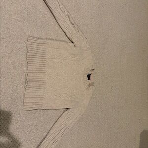 Banana Republic Women's Cable Knit Sweater - Beige